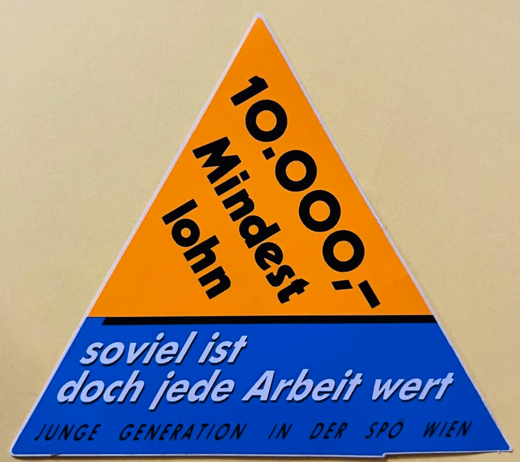 10.000,-- Schilling Mindestlohn