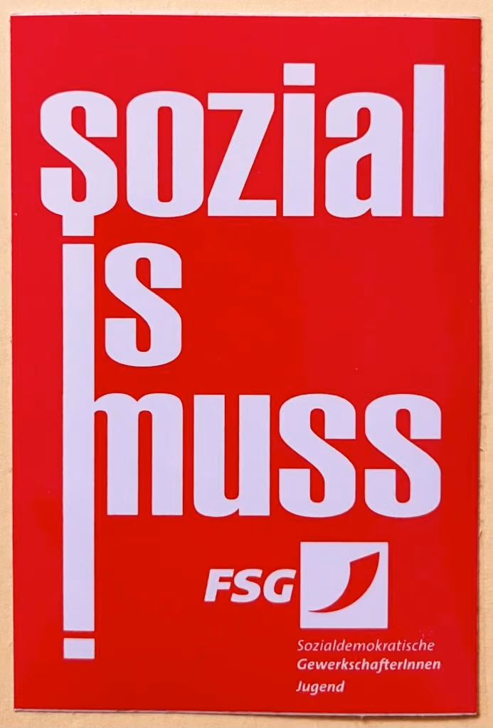 Sozial Is Muss!