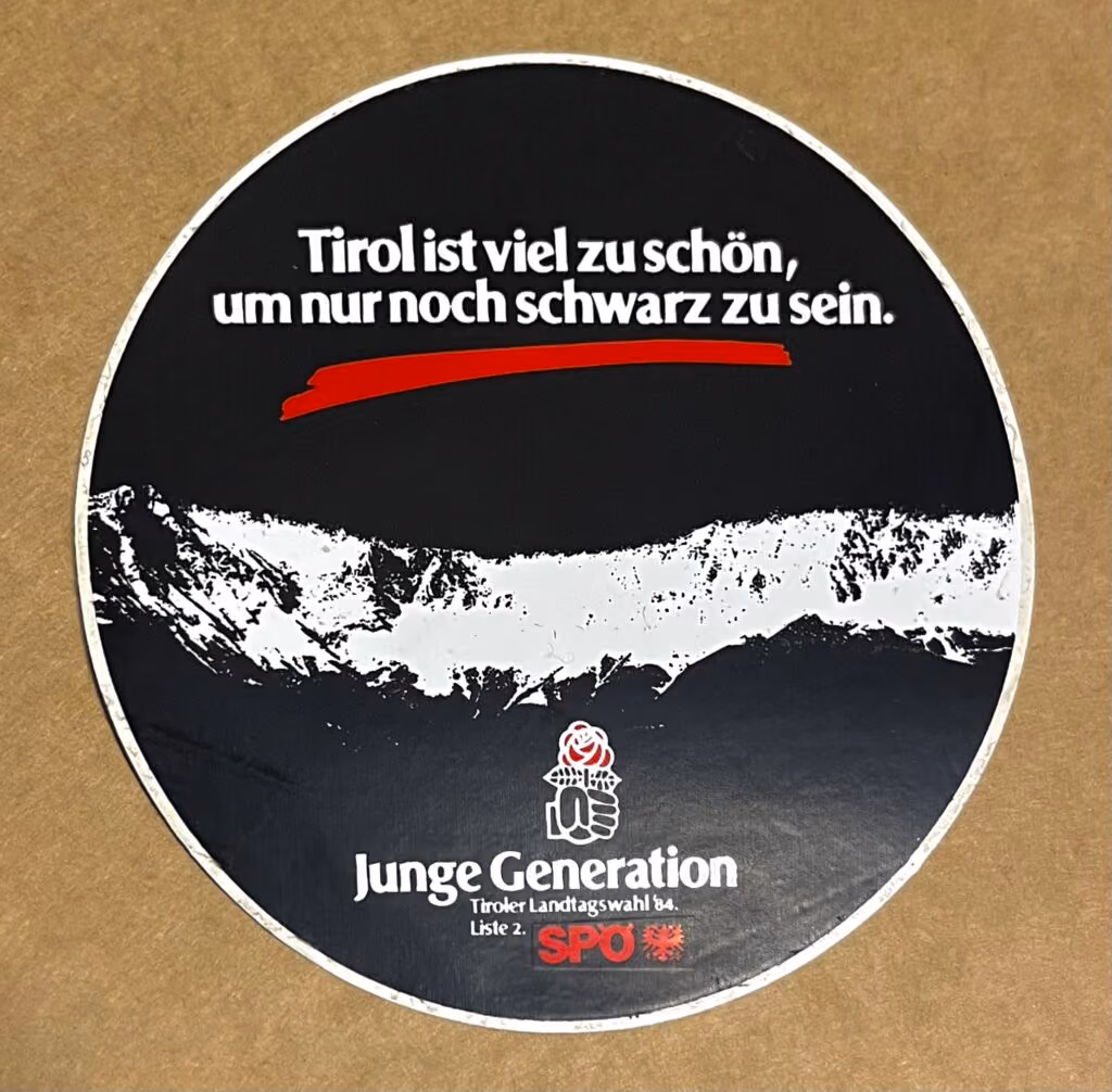 Tirol ist viel zu schön, um nur noch Schwarz zu sein