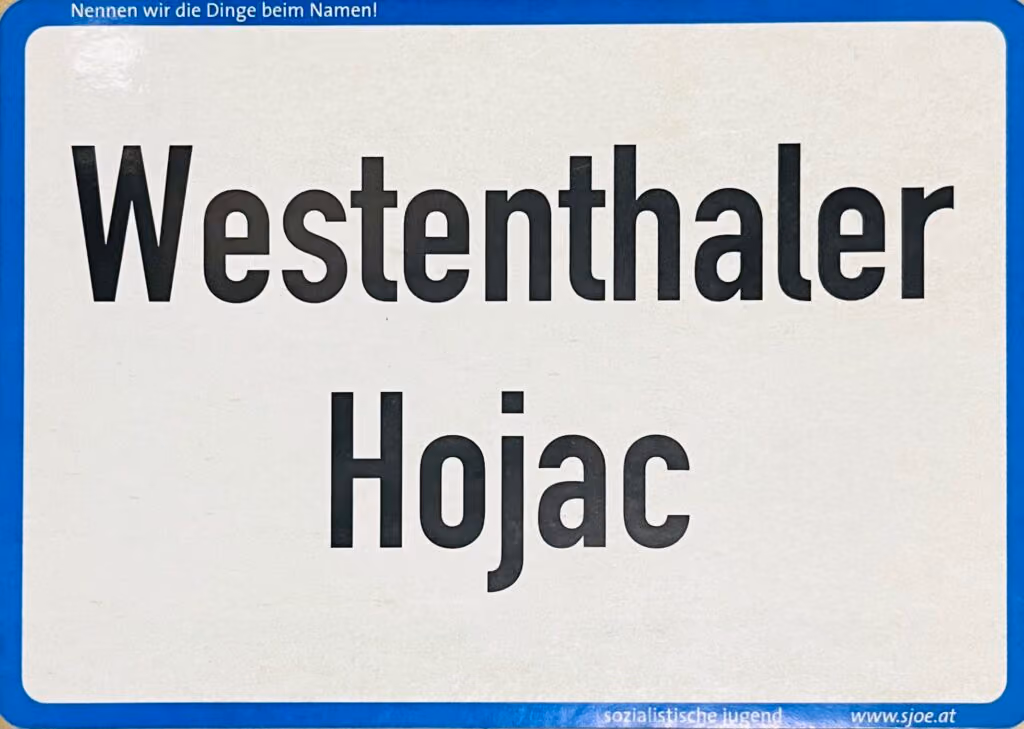Westenthaler - Hojac