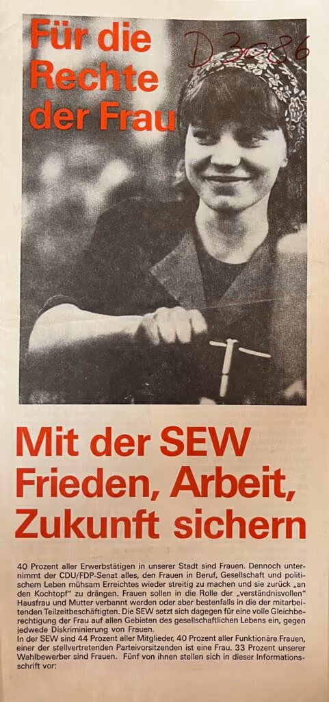 Für die Rechte der Frau