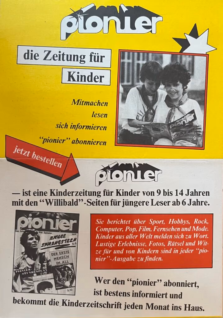 Pionier - die Zeitung für Kinder