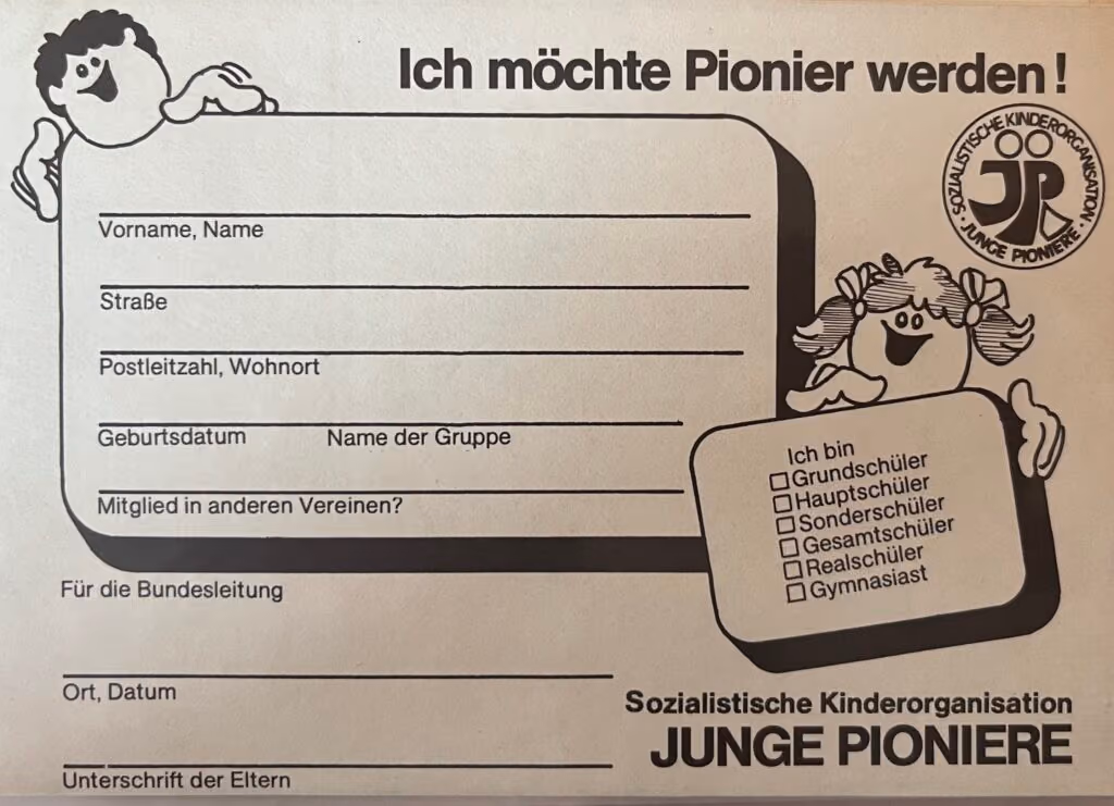 Ich möchte Pionier werden