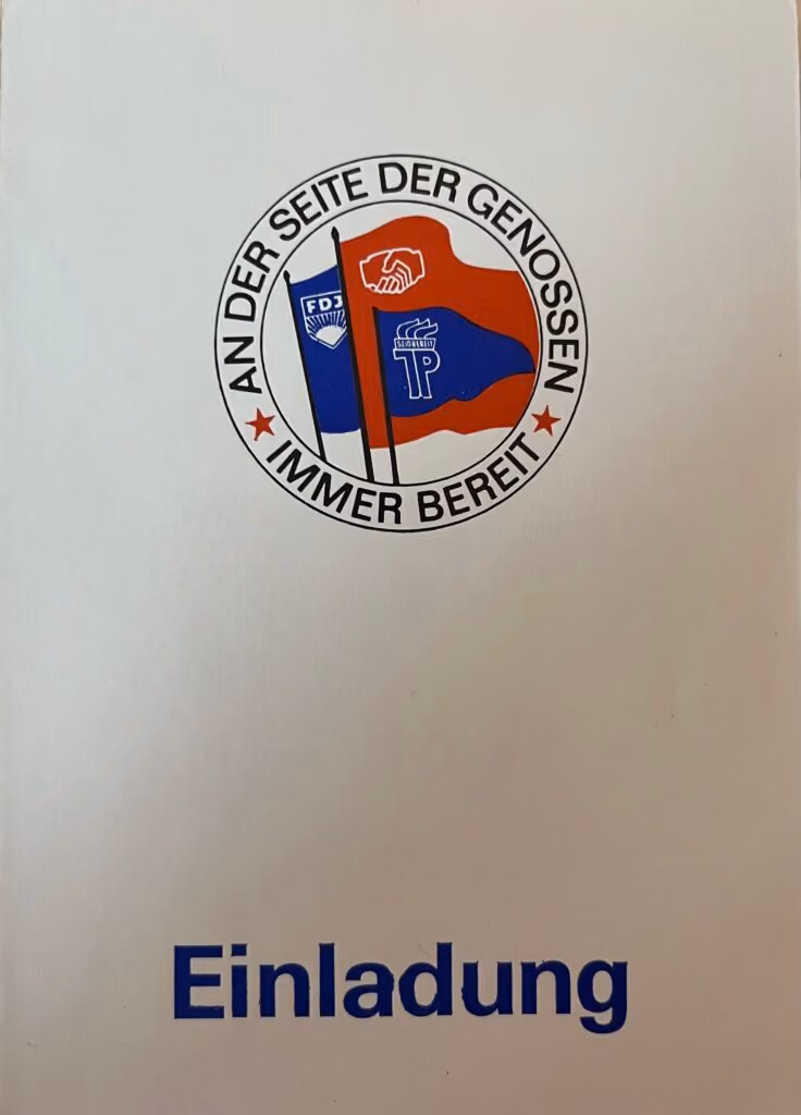 Zentrale Aktivtagung der Freundschaftspionierleiter - Dresden 1987