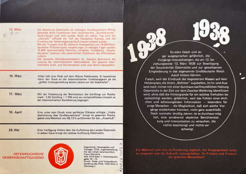 1938 - So wurde Österreichs Unabhängigkeit zerstört