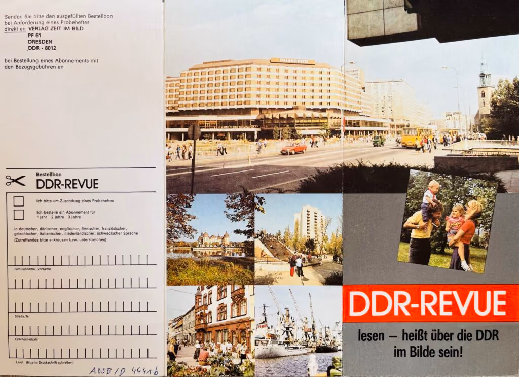 DDR-Revue - lesen, heißt über die DDR im Bilde zu sein!