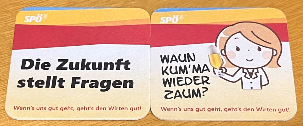 Waun kum´ma wieder zaum?