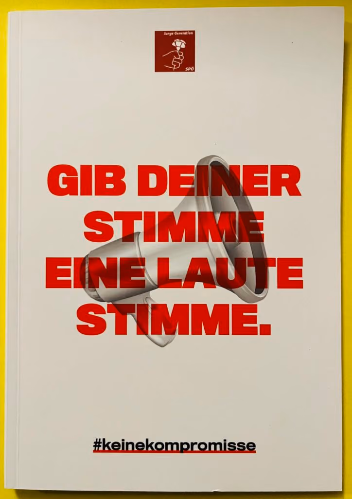 Junge Generation in der SPÖ-Niederösterreich - Gib deiner Stimme eine laute Stimme