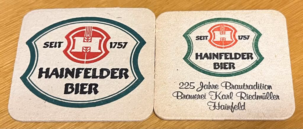 Hainfelder Bier