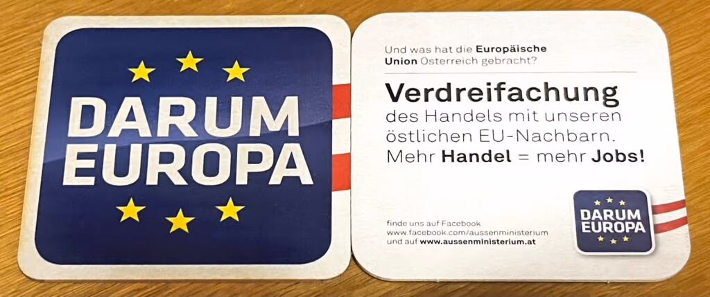 Darum Europa: Verdreifachung des Handels mit unseren östlichen Nachbarn. Mehr Handel = mehr Jobs!