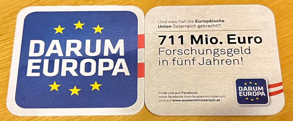 Darum Europa: 711 Mio. Euro Forschungsgeld in fünf Jahren!