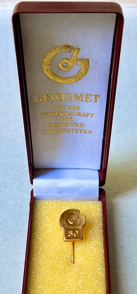 GdG - 50 Jahre Mitgliedschaft