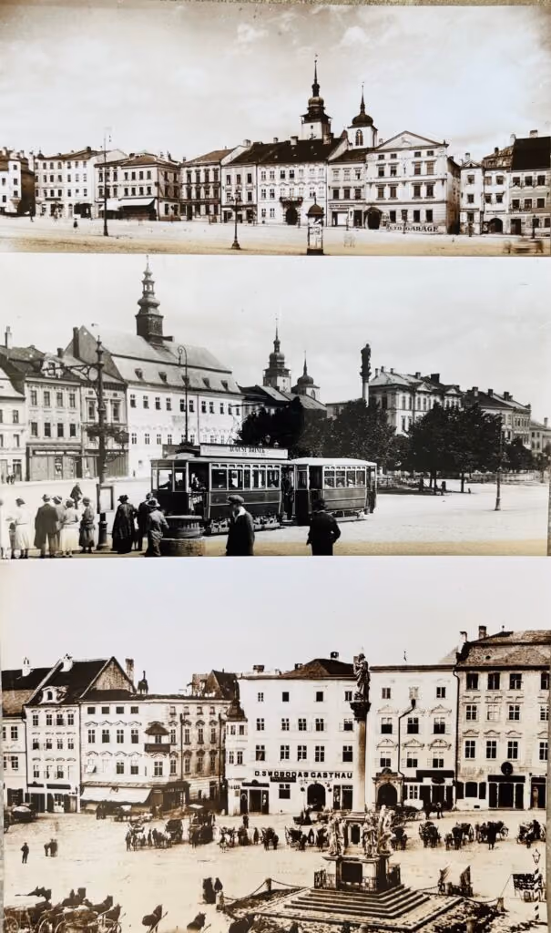 Aufnahmen der südmährischen Stadt Iglau (Jihlava) um die Jahrhundertwende