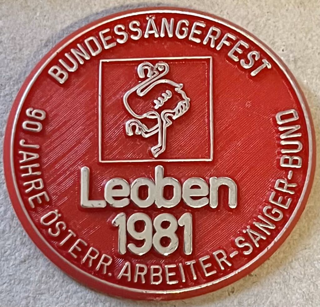 Bundessängerfest Leoben 1981