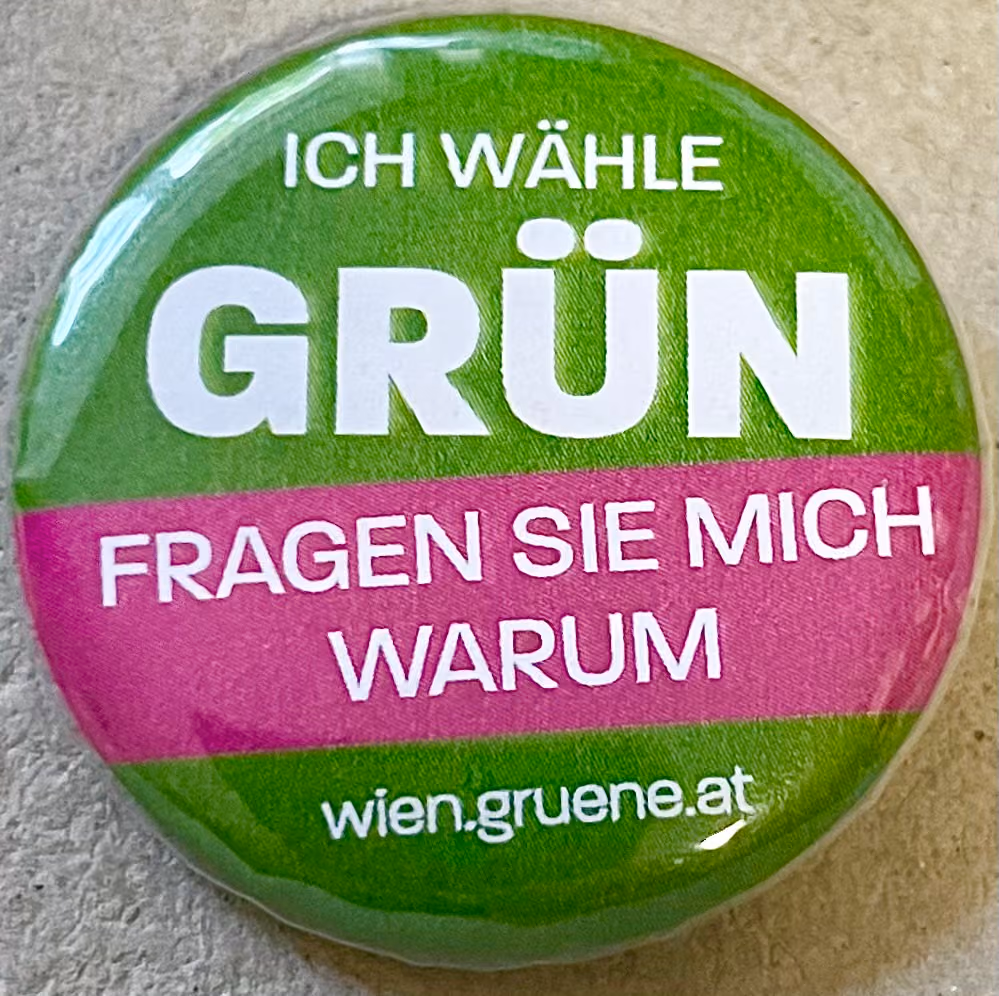 Ich wähle Grün