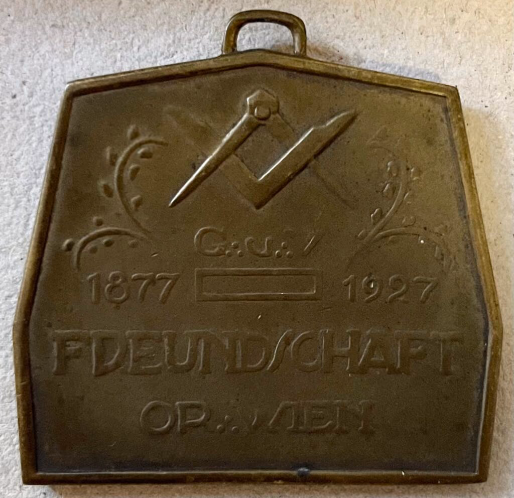 1877-1927 Freundschaft  Or.Wien