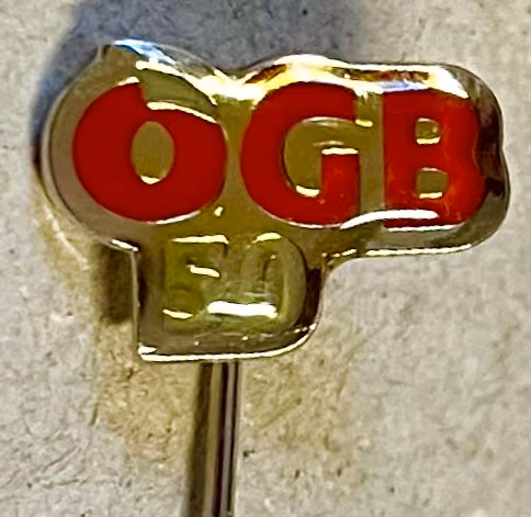 ÖGB - 50 Jahre Mitgliedschaft