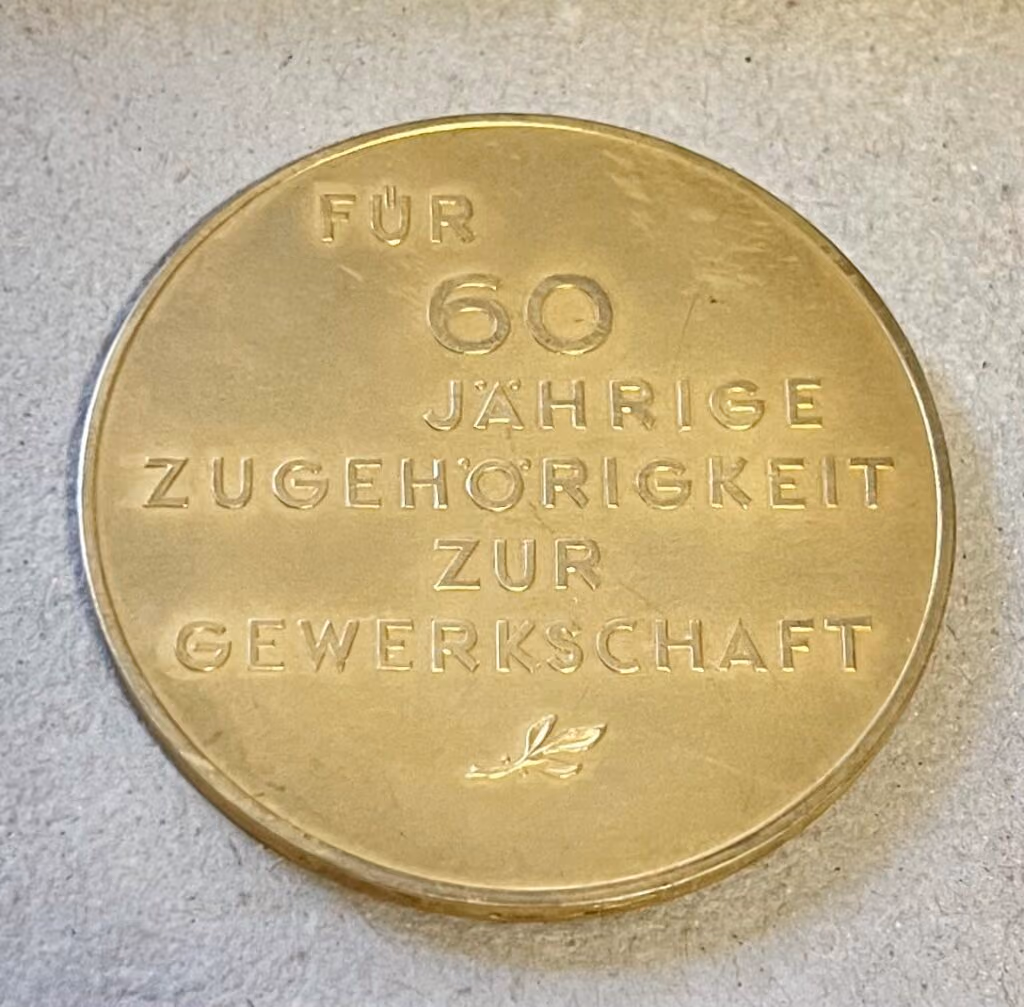 60 Jahre Mitgliedschaft