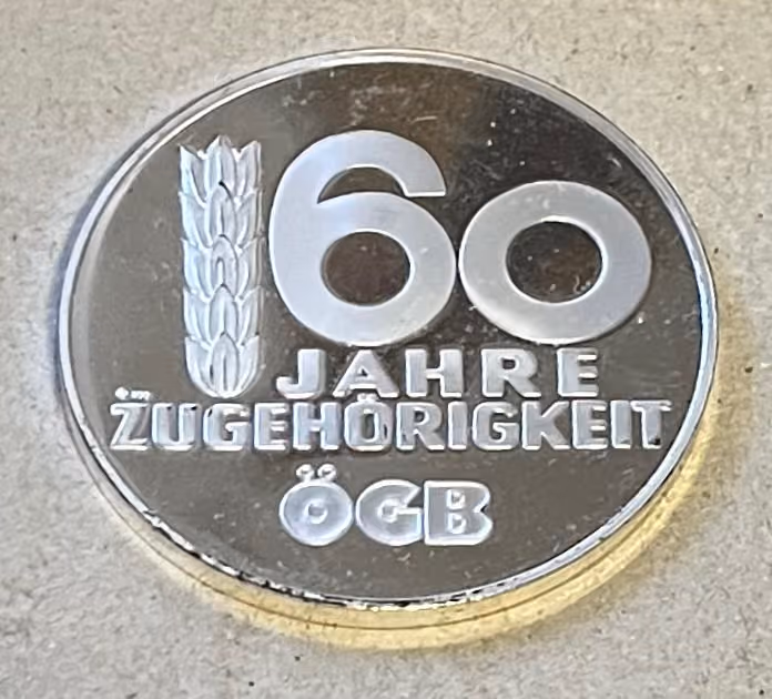 60 Jahre Mitgliedschaft