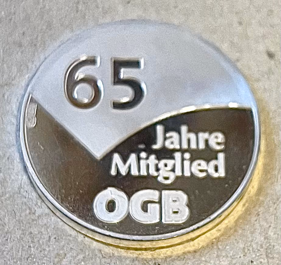 65 Jahre Mitgliedschaft