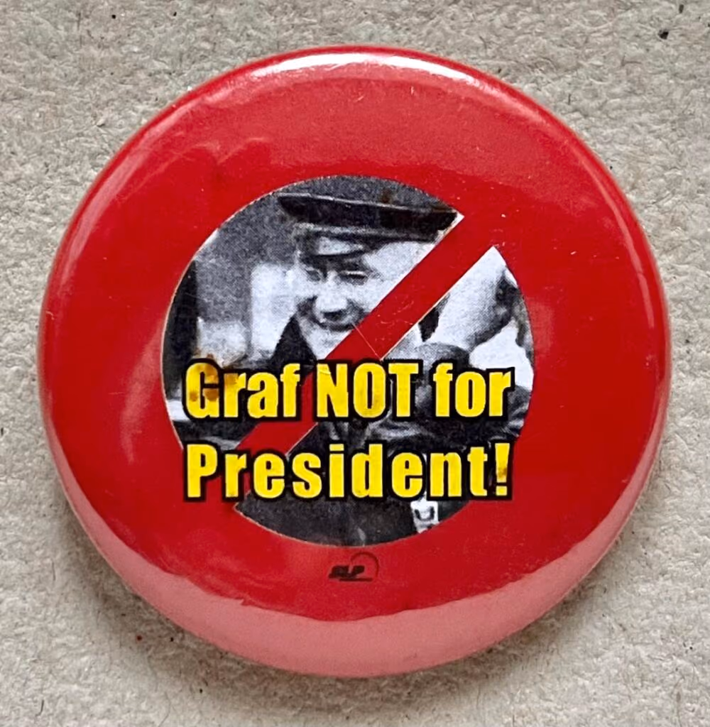 Graf not for President!