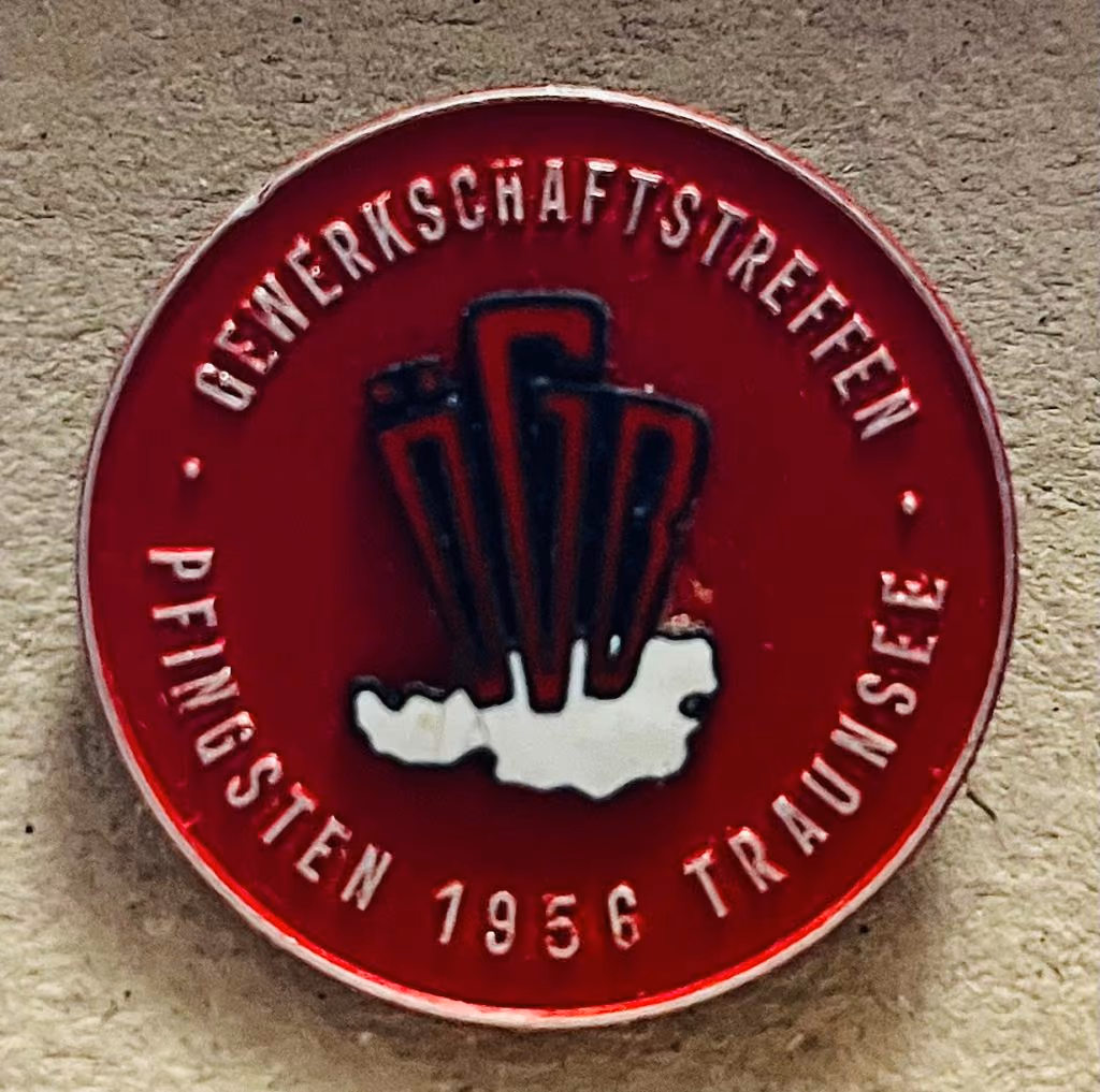 ÖGB Gewerkschaftstreffen Pfingsten 1956 Traunsee