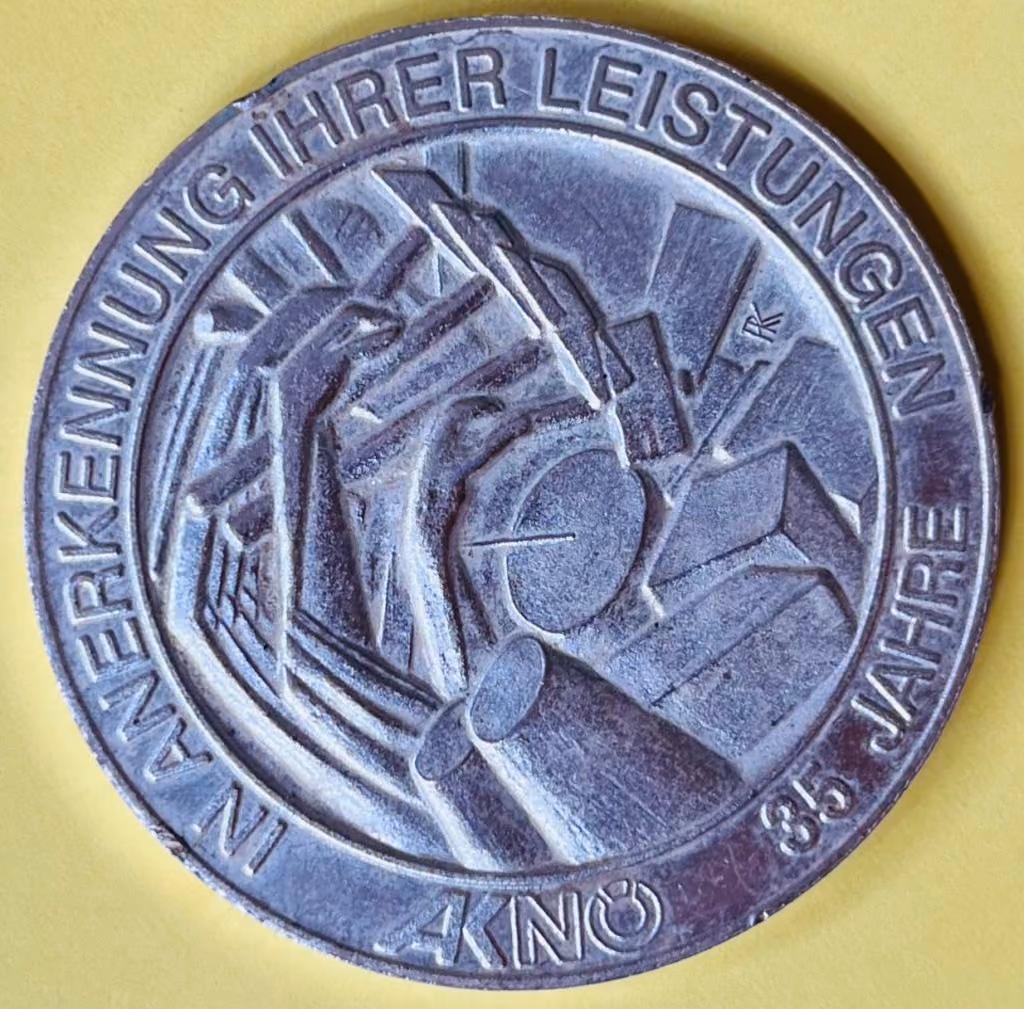 AK Niederösterreich - In Anerkennung ihrer Leistungen - 35 Jahre