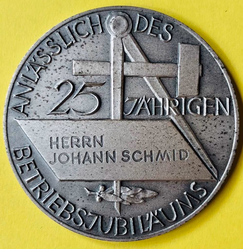 Anlässlich des 25 jährigen Betriebsjubiläums