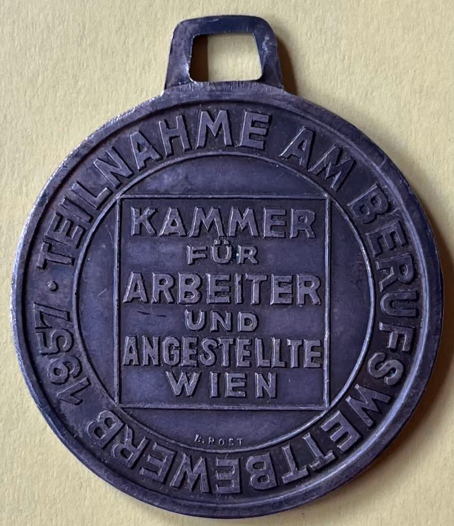 Teilnahme am Berufswettbewerb 1957
