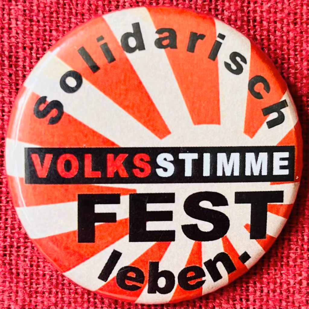 Volksstimmefest - Solidarisch leben