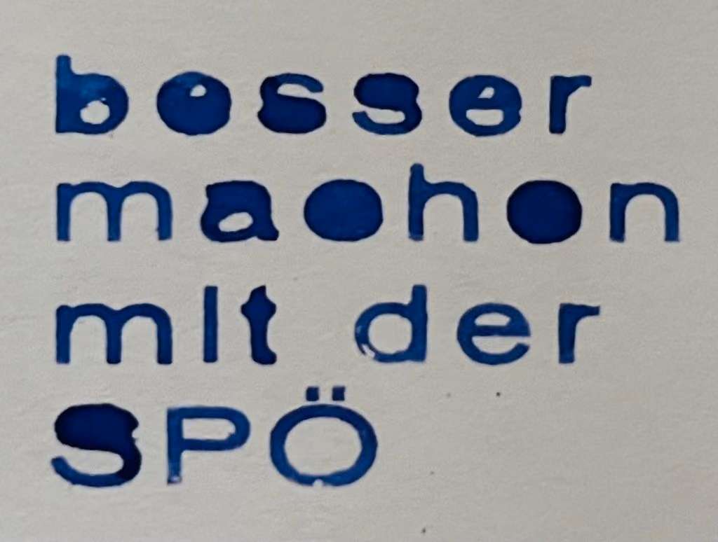 Besser machen mit der SPÖ
