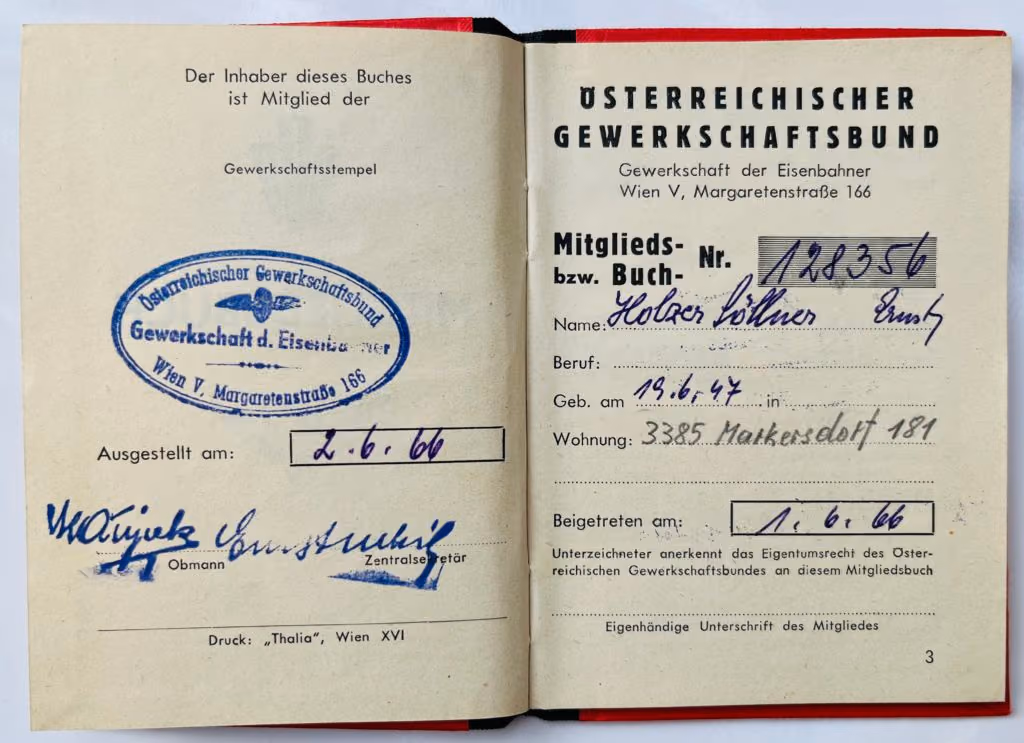 ÖGB - Gewerkschaft der Eisenbahner