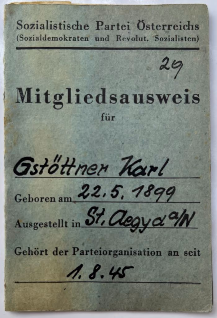 SPÖ-Mitgliedsausweis