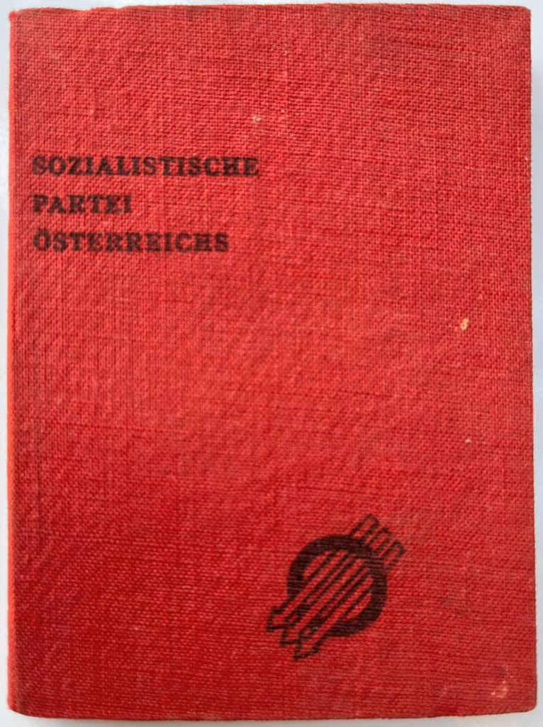 SPÖ-Mitgliedsbuch