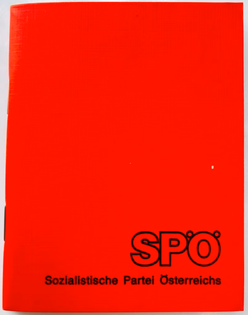 SPÖ-Mitgliedsbuch