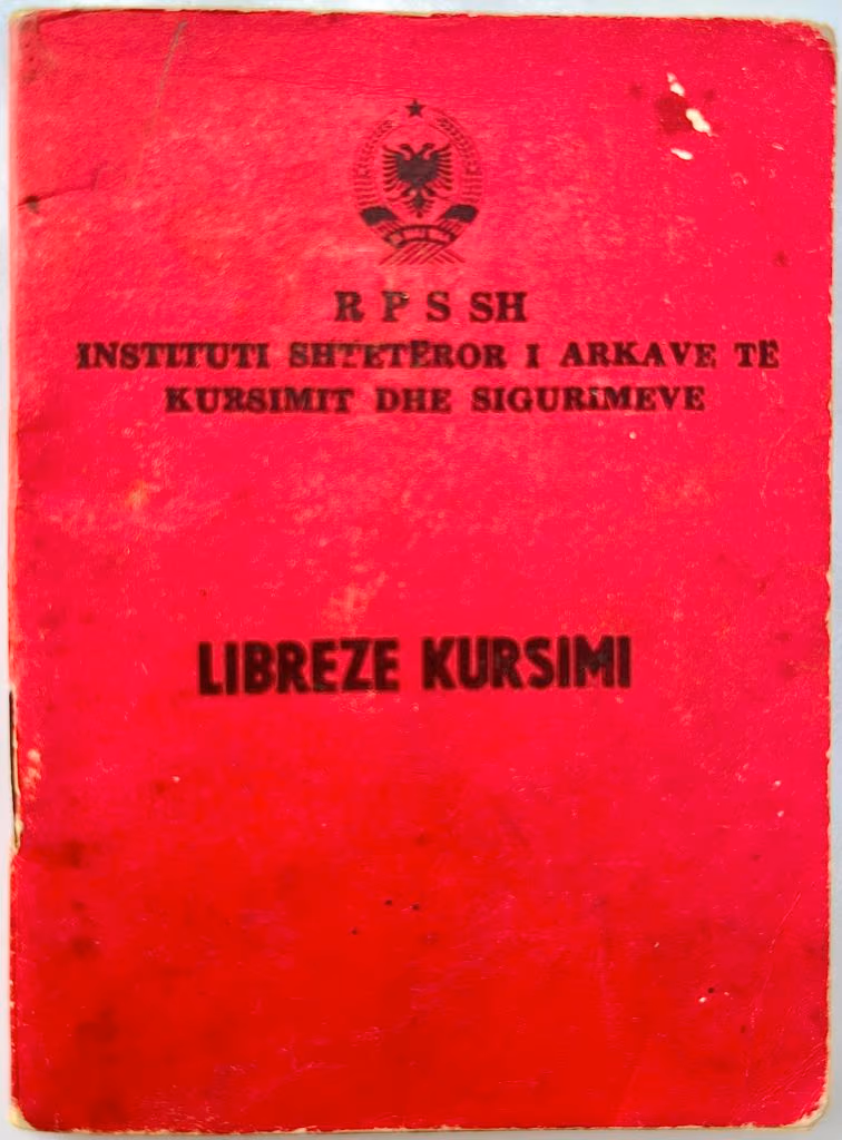 Albanien - Sparbuch