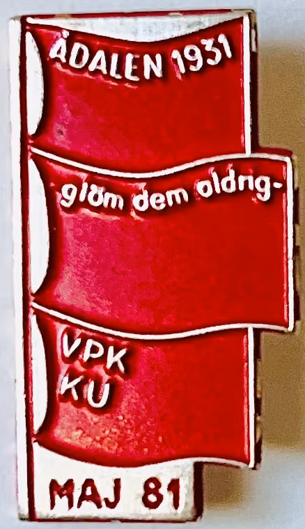 Schweden - VPK-KU - 1.Mai 1981