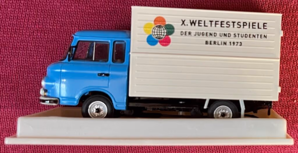 10. Weltfestspiele, Berlin 1973 - Barkas Lieferwagen