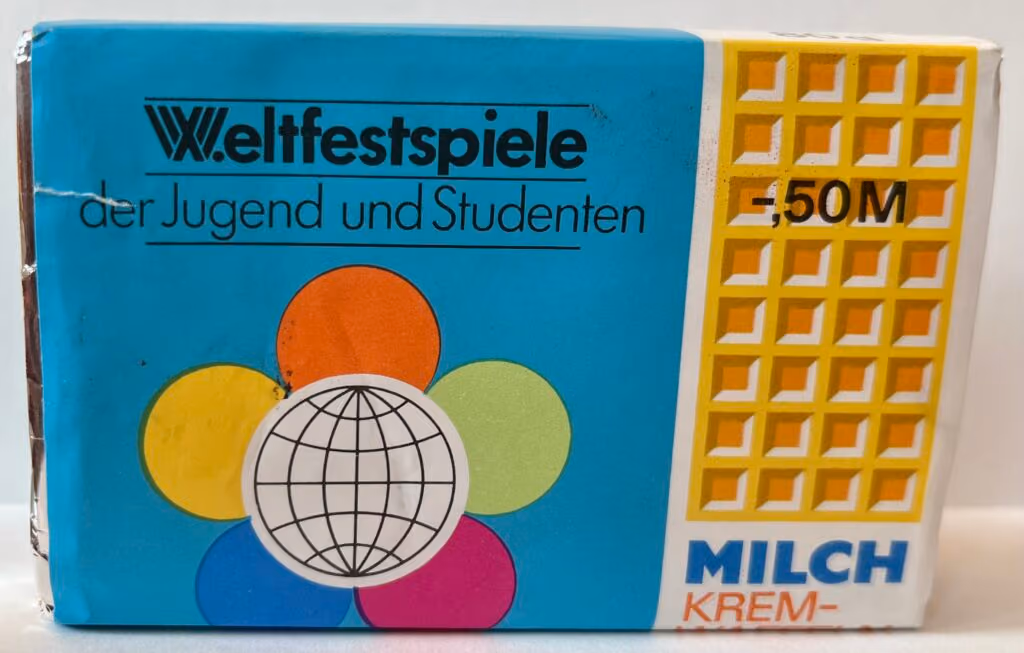 10. Weltfestspiele, Berlin 1973 - Milch Kremwaffeln