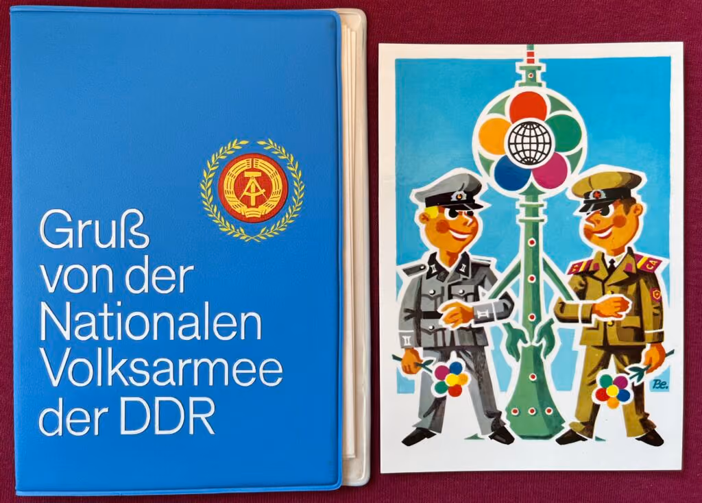 10. Weltfestspiele, Berlin 1973 - Gruß von der Nationalen Volksarmee der DDR