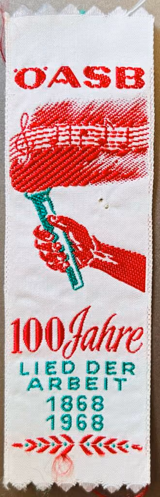 ÖASB - 100 Jahre Lied der Arbeit 1868-1968
