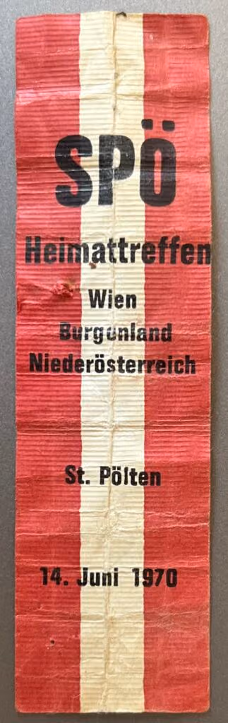 SPÖ Heimattreffen Wien-Burgenland-Niederösterreich - St.Pölten 14.Juni 1970