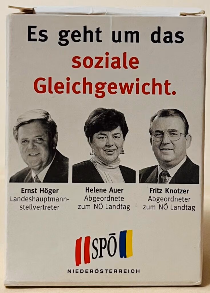 SPÖ-NÖ - Es geht um das soziale Gleichgewicht - Ernst Höger / Helene Auer / Fritz Knotzer