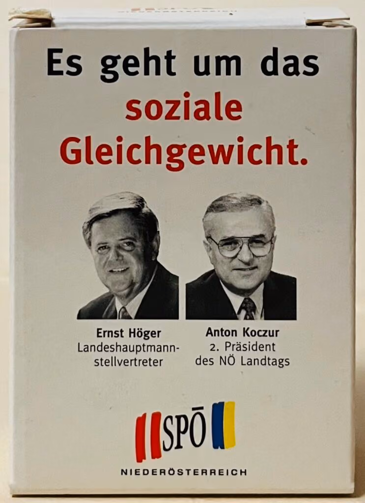 SPÖ-NÖ - Es geht um das soziale Gleichgewicht - Ernst Höger / Anton Koczur