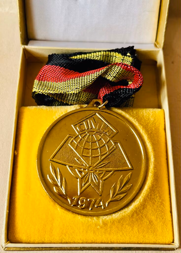 CIMEA 1974 - Trommel XIX. - Internationaler Leichtathletik-Vierkampf der Freundschaft