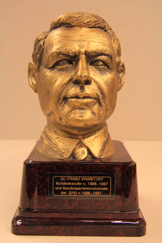 Dr. Franz Vranitzky - Bundeskanzler v. 1986-1997 und Bundesparteivorsitzender der SPÖ v. 1988-1997
