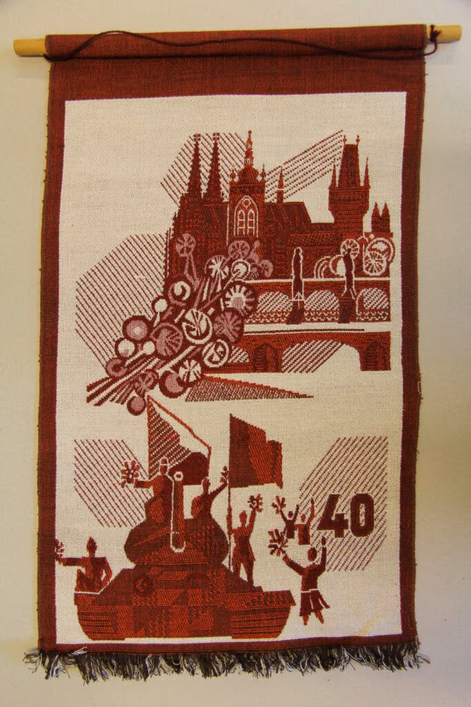 40. Jahrestag der Befreiung der tschechoslowakischen Hauptstadt Prag