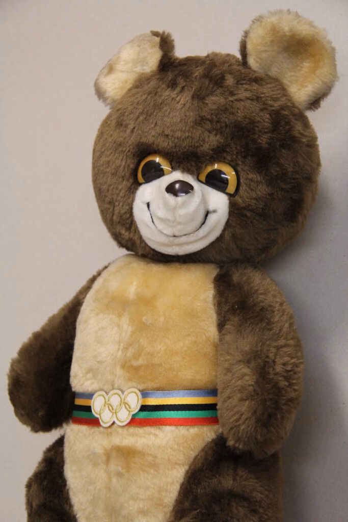 Olympische Spiele Moskau 1980 - Maskottchen Mischa
