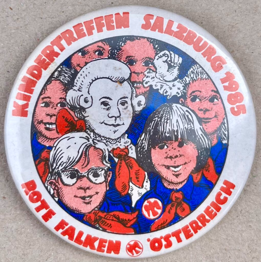 Rote Falken Österreich - Kindertreffen Salzburg 1985