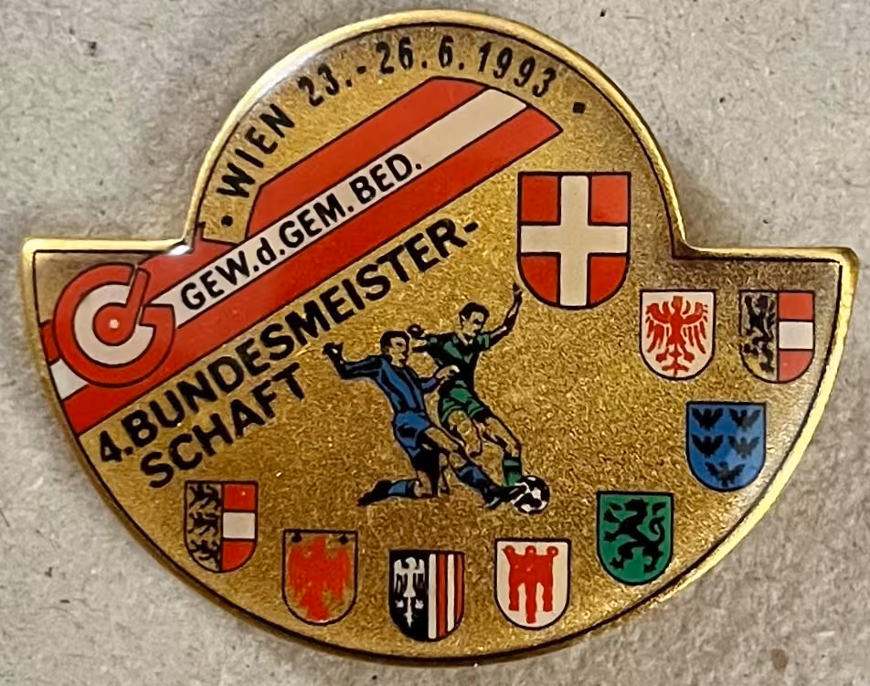 GdG - 4. Bundesmeisterschaft Fußball - Wien 23.-26.6.1993